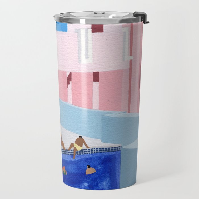 Spain Pool Travel Mug Gallery Image 2