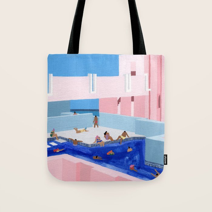 Spain Pool Tote Bag Gallery Image 1