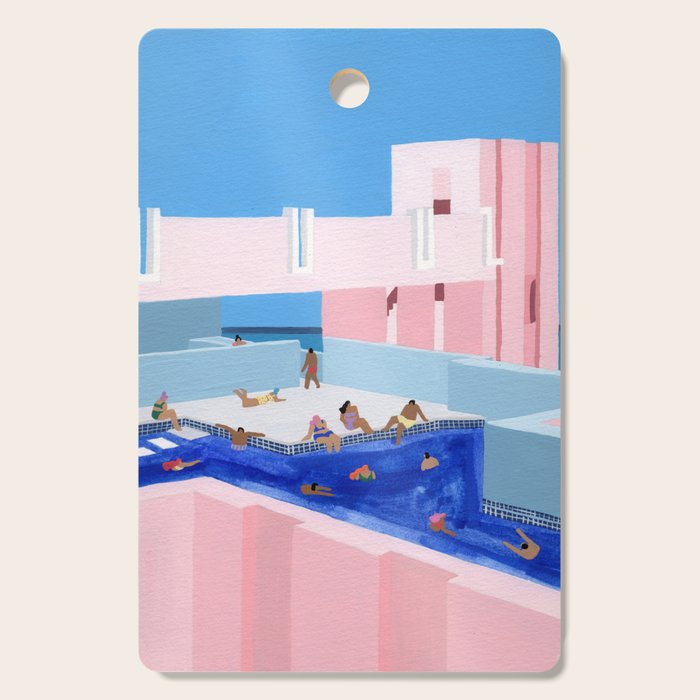 Spain Pool Cutting Board Gallery Image 1