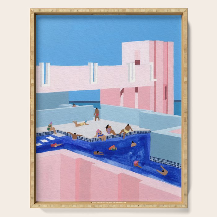 Spain Pool Serving Tray Gallery Image 1