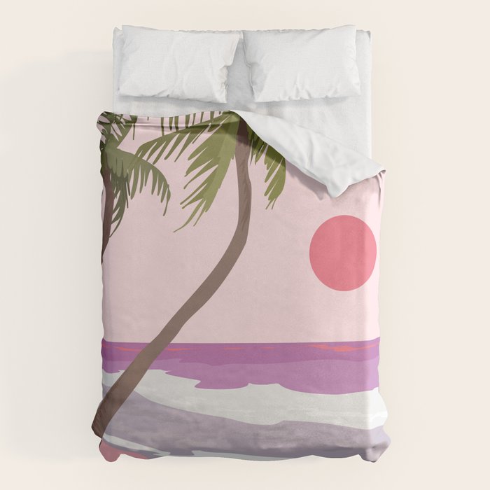 Tropical Landscape 01 Duvet Cover Gallery Image 6