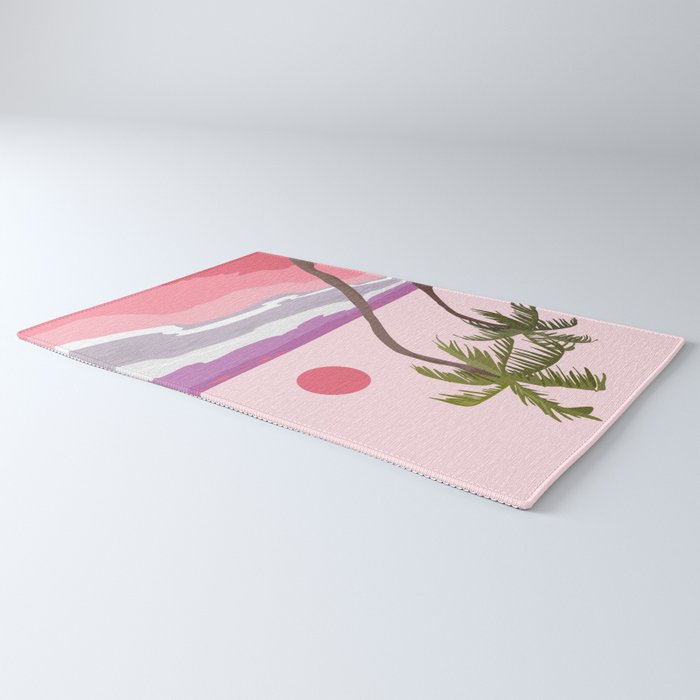 Tropical Landscape 01 Rug Gallery Image 3