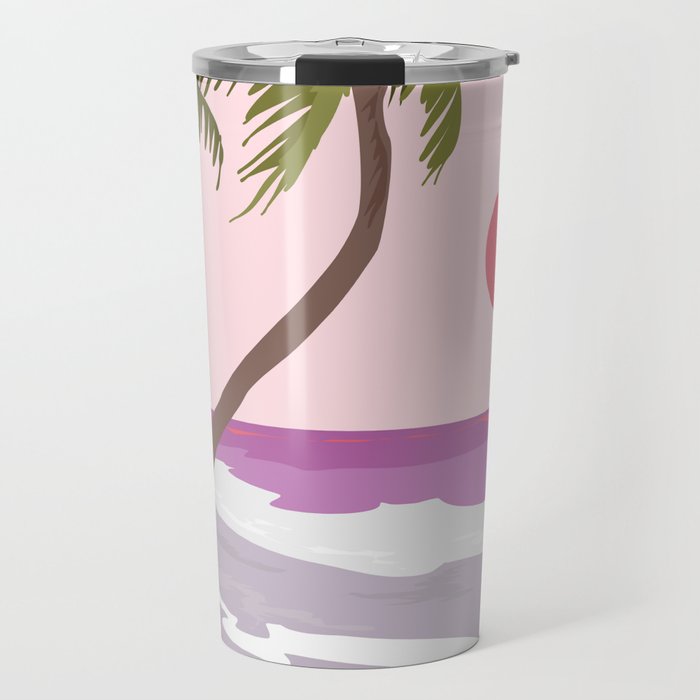 Tropical Landscape 01 Travel Mug Gallery Image 1