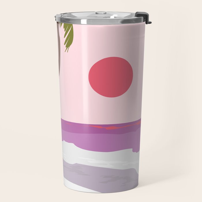 Tropical Landscape 01 Travel Mug Gallery Image 2