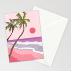 Tropical Landscape 01 Stationery Card Gallery Image 2