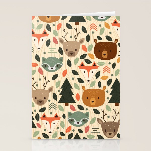 Woodland Creatures Stationery Card Gallery Image 2