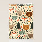 Woodland Creatures Stationery Card Gallery Image 2
