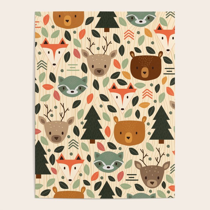 Woodland Creatures Poster Gallery Image 4