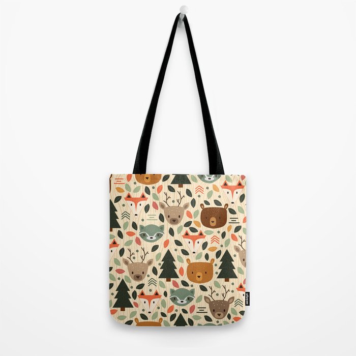 Woodland Creatures Tote Bag Gallery Image 2