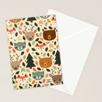 Woodland Creatures Stationery Card Gallery Image 2