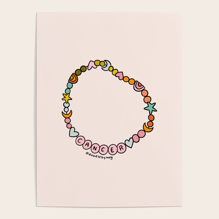 Cancer Friendship Bracelet Poster Gallery Image 4