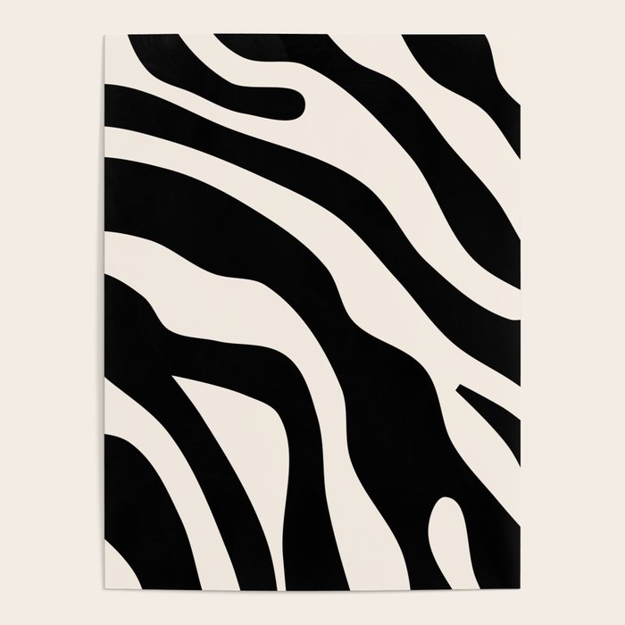Vintage Retro Abstract Black Poster Gallery Image 4