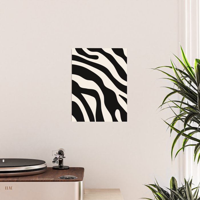 Vintage Retro Abstract Black Poster Gallery Image 2