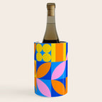 Colorful abstract geometric mosaic pattern Wine Chiller Gallery Image 3