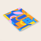 Colorful abstract geometric mosaic pattern Notebook Gallery Image 3