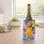 Colorful abstract geometric mosaic pattern Wine Chiller Gallery Image 4