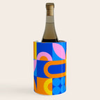 Colorful abstract geometric mosaic pattern Wine Chiller Gallery Image 2