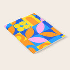 Colorful abstract geometric mosaic pattern Notebook Gallery Image 2