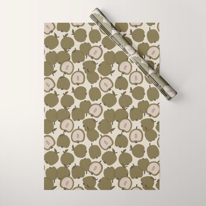 Apple Bowl Wrapping Paper Gallery Image 1