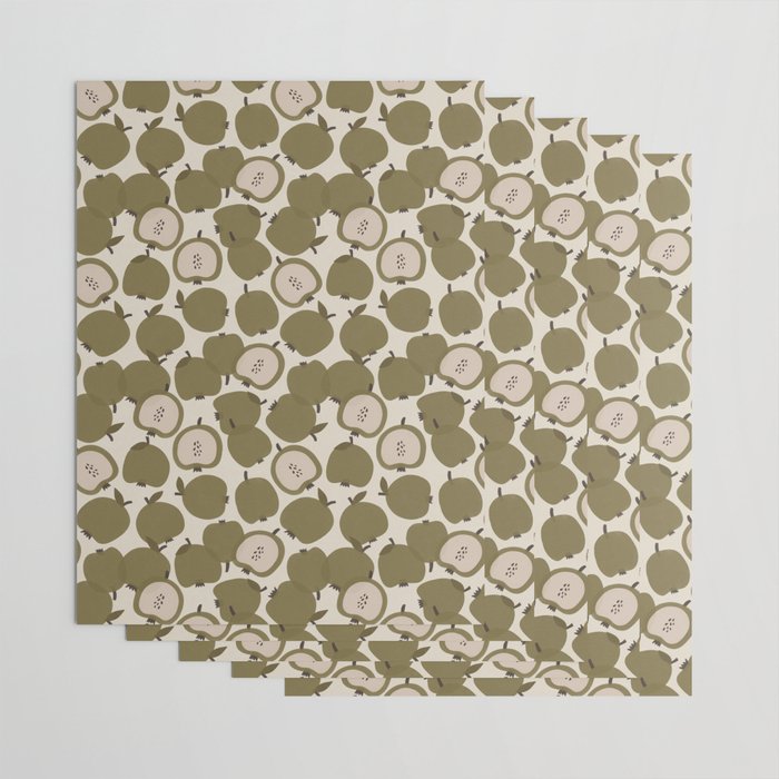 Apple Bowl Wrapping Paper Gallery Image 3