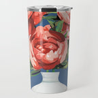 Vase of Flowers 2 Travel Mug Gallery Image 1