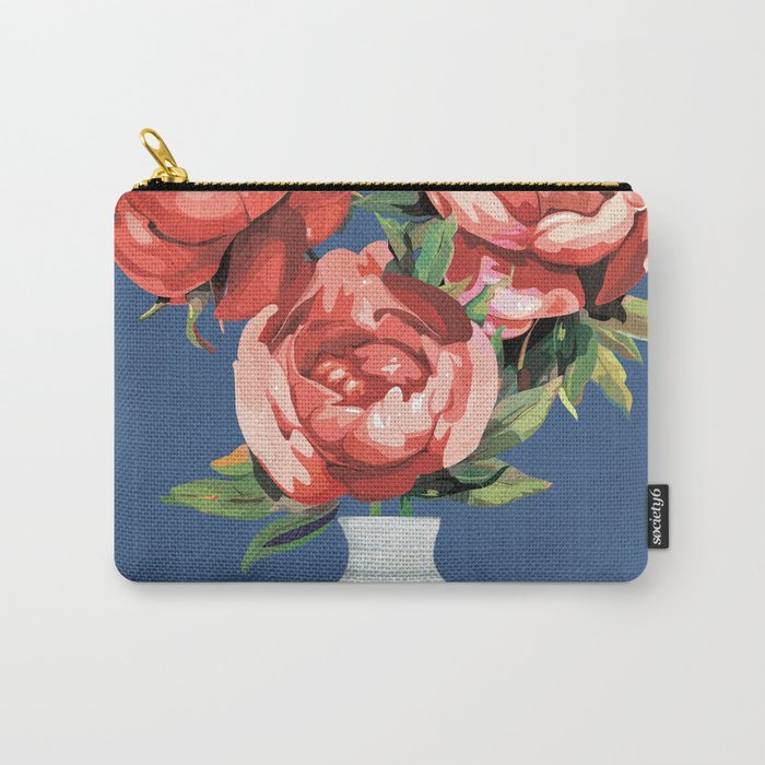 Vase of Flowers 2 Carry All Pouch Gallery Image 1