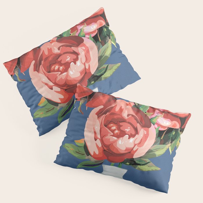 Vase of Flowers 2 Pillow Sham Gallery Image 3