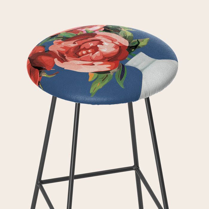Vase of Flowers 2 Stool Gallery Image 2
