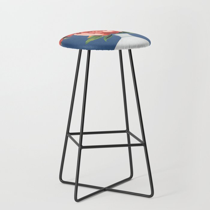 Vase of Flowers 2 Stool Gallery Image 1