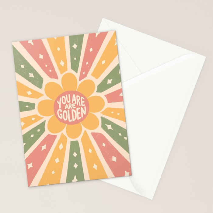 You are golden Stationery Card Gallery Image 2