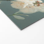 Cherry Blossom Painting Japanese Wall Art Floral Print Wabi Sabi Art Sage Green Poster japandi Art Welcome Mat Gallery Image 2