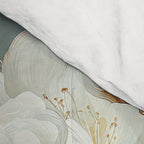 Cherry Blossom Painting Japanese Wall Art Floral Print Wabi Sabi Art Sage Green Poster japandi Art Comforter Gallery Image 4