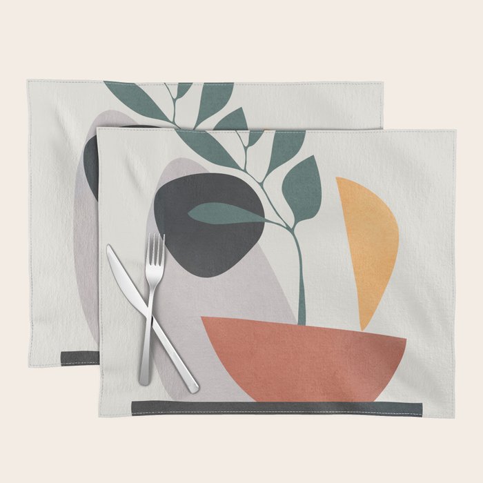 Abstract Shapes No 23 Placemat Gallery Image 1