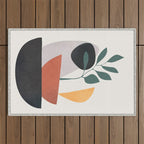 Abstract Shapes No 23 Outdoor Rug Gallery Image 1
