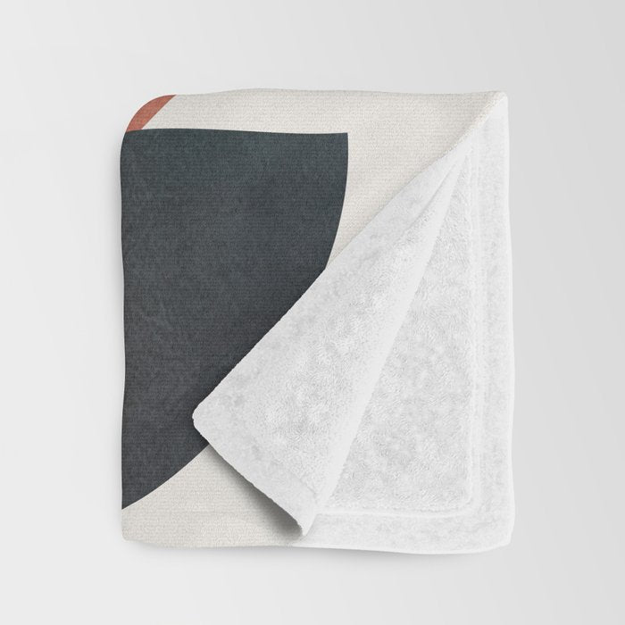 Abstract Shapes No 23 Throw Blanket Gallery Image 3