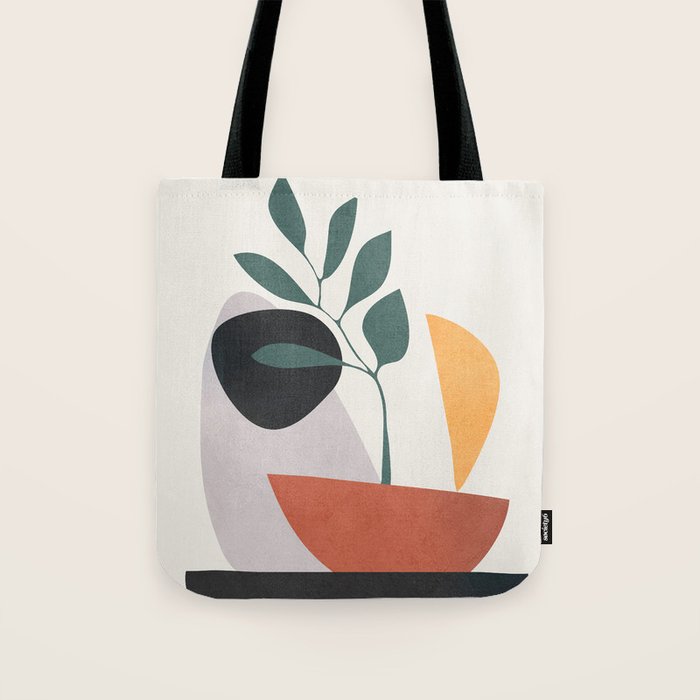 Abstract Shapes No 23 Tote Bag Gallery Image 1