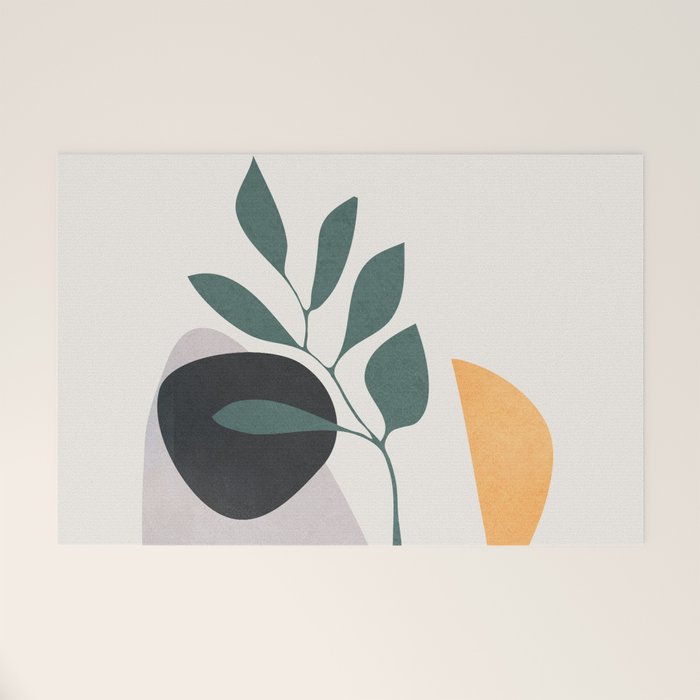 Abstract Shapes No 23 Welcome Mat Gallery Image 1