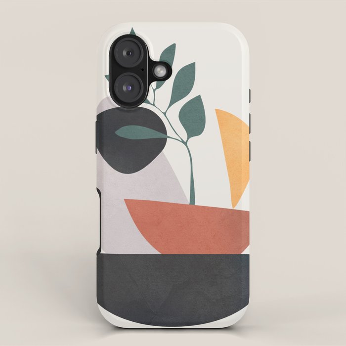 Abstract Shapes No 23 iPhone Case Gallery Image 1