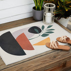 Abstract Shapes No 23 Outdoor Rug Gallery Image 2
