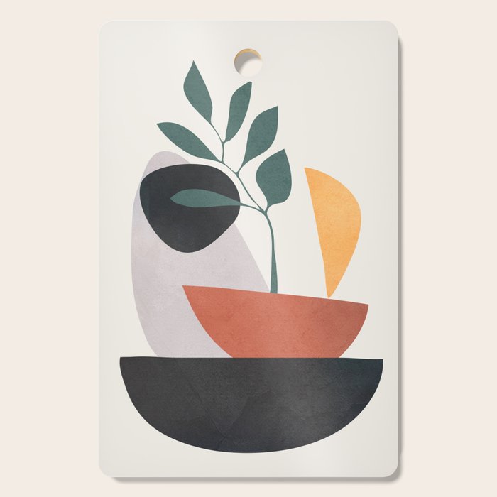 Abstract Shapes No 23 Cutting Board Gallery Image 1