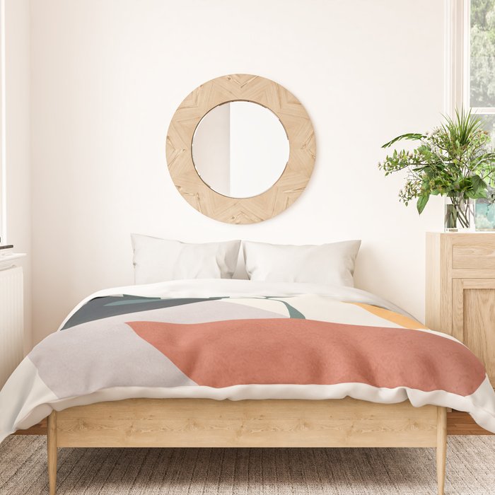 Abstract Shapes No 23 Duvet Cover Gallery Image 3