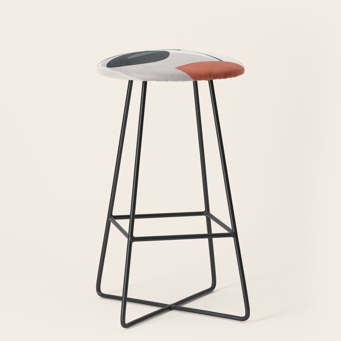 Abstract Shapes No 23 Stool Gallery Image 1
