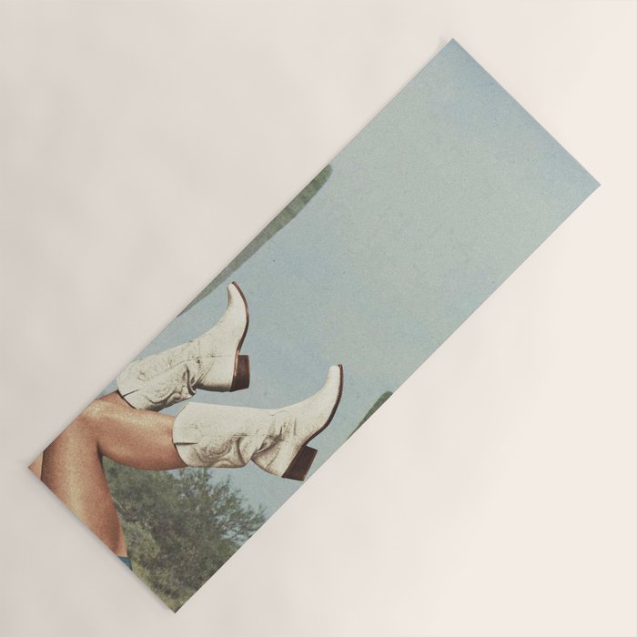These Boots - Cactus & Yeehaw Yoga Mat Gallery Image 1