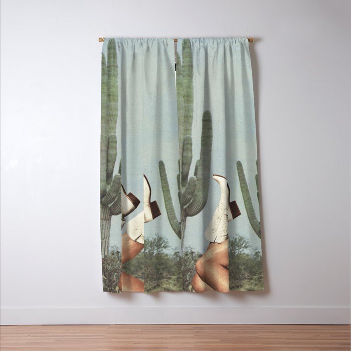 These Boots - Cactus & Yeehaw Window Curtain Gallery Image 3