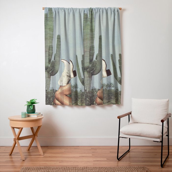 These Boots - Cactus & Yeehaw Window Curtain Gallery Image 3