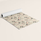 Desert Unicorn - Black, peach pink, and cream Yoga Mat Gallery Image 2