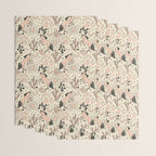 Desert Unicorn - Black, peach pink, and cream Wrapping Paper Gallery Image 3