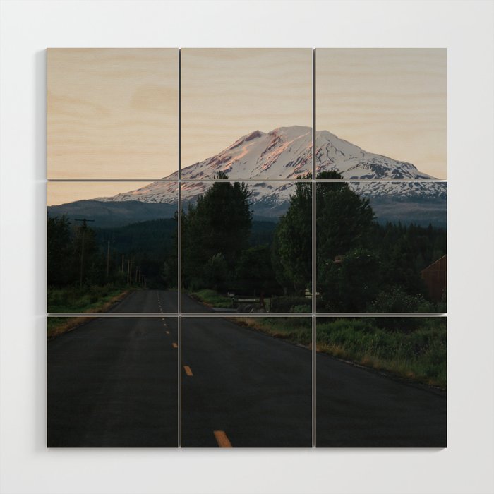 Road to Adams Wood Wall Art Gallery Image 1