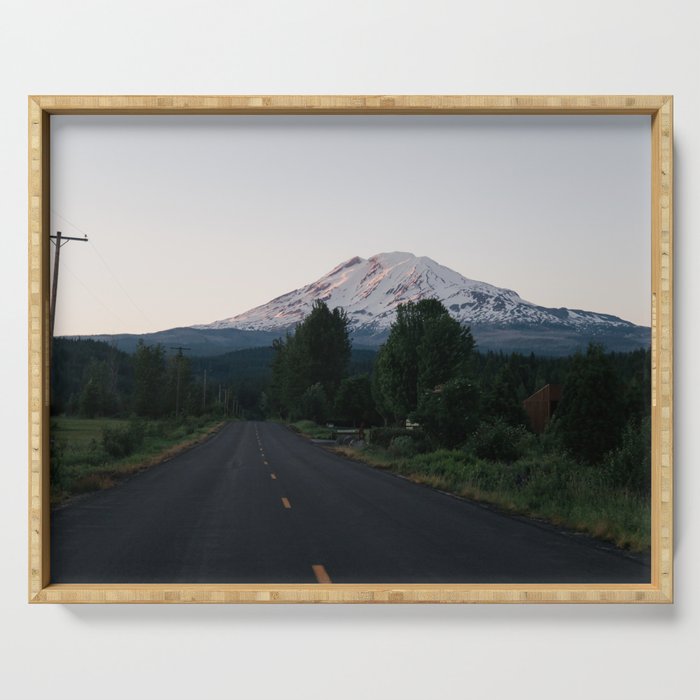 Road to Adams Serving Tray Gallery Image 1