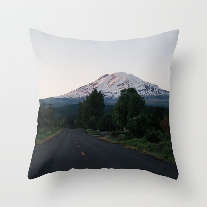 Road to Adams Throw Pillow Gallery Image 6